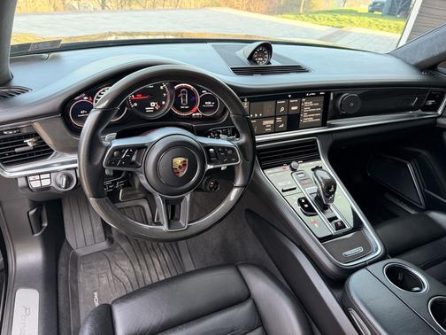 Black 2017 Porsche Panamera Panamera Turbo