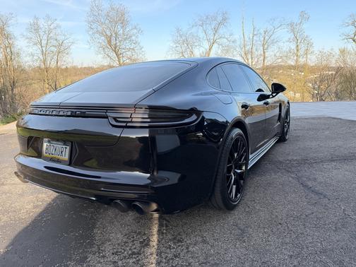 Black 2017 Porsche Panamera Panamera Turbo