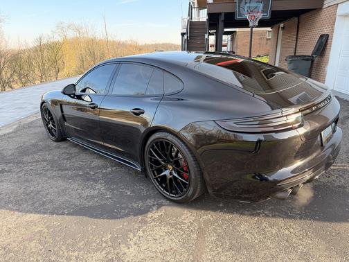 Black 2017 Porsche Panamera Panamera Turbo