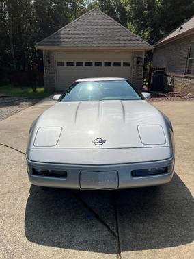Silver 1996 Chevrolet Corvette Base