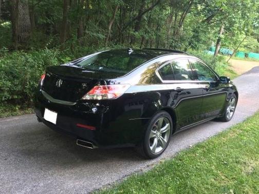 Black 2012 Acura TL 3.5 Advance