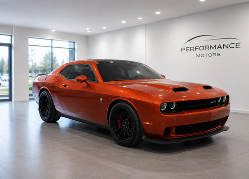 Orange 2023 Dodge Challenger SRT Hellcat Jailbreak