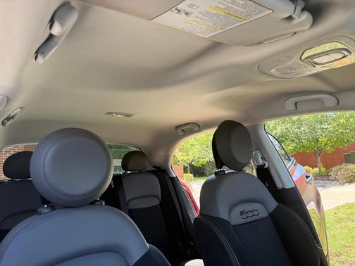 Red 2016 FIAT 500X Easy