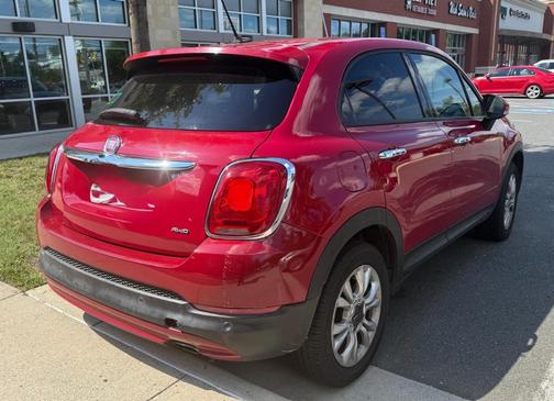 Red 2016 FIAT 500X Easy