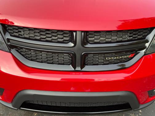 Red 2017 Dodge Journey GT
