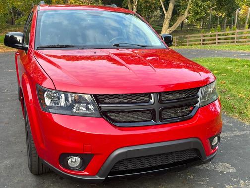 Red 2017 Dodge Journey GT