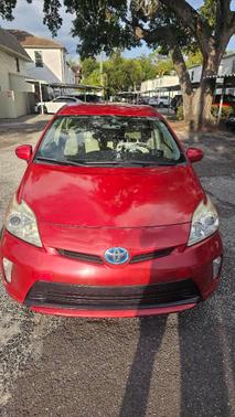 Red 2012 Toyota Prius Three