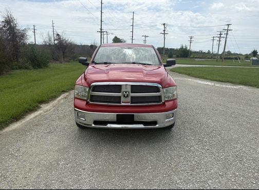 Red 2011 Dodge Ram 1500 SLT