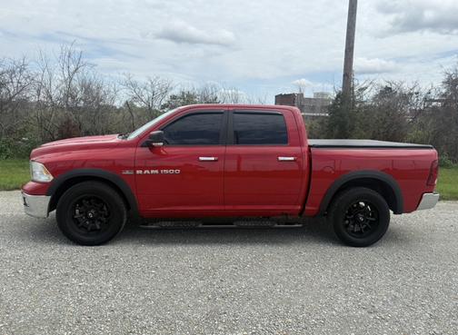 Red 2011 Dodge Ram 1500 SLT