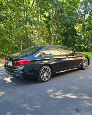 Black 2020 BMW M550 i xDrive
