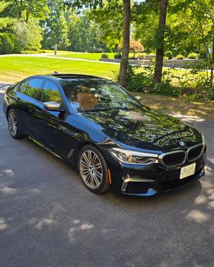 Black 2020 BMW M550 i xDrive