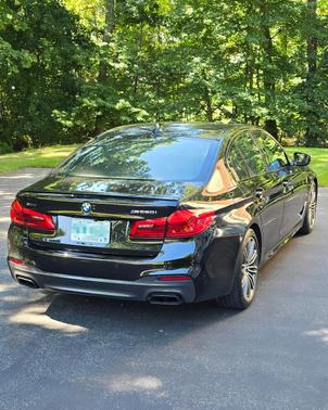 Black 2020 BMW M550 i xDrive