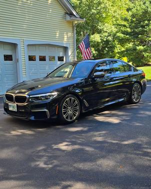 Black 2020 BMW M550 i xDrive