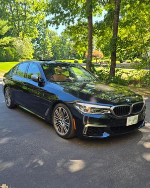 Black 2020 BMW M550 i xDrive