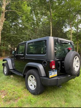 Black 2016 Jeep Wrangler Sport