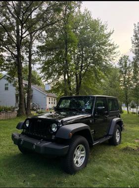 Black 2016 Jeep Wrangler Sport