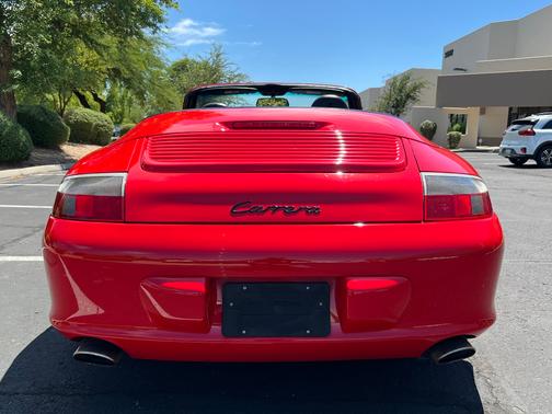 Red 2002 Porsche 911 911 Carrera Cabriolet