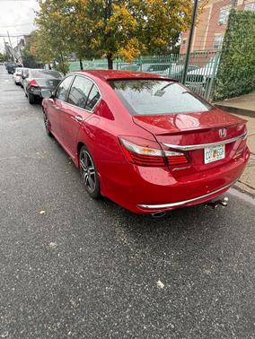 Red 2016 Honda Accord Sport
