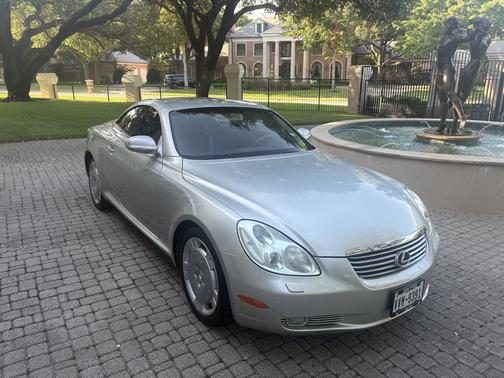 Silver 2002 Lexus SC 430 Base