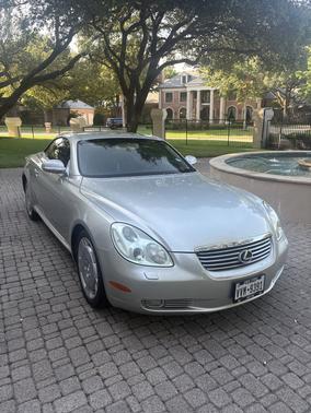 Silver 2002 Lexus SC 430 Base