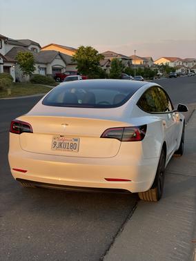 White 2023 Tesla Model 3 Base