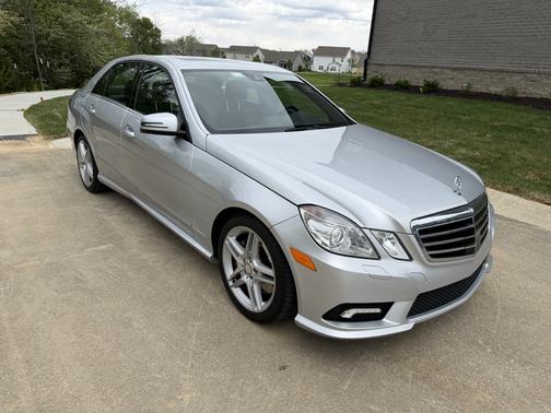 Silver 2011 Mercedes-Benz E-Class E 550 4MATIC
