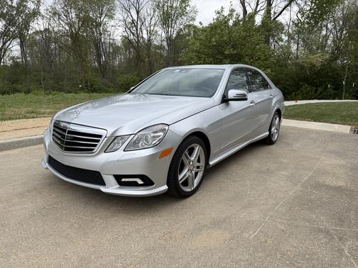 Silver 2011 Mercedes-Benz E-Class E 550 4MATIC