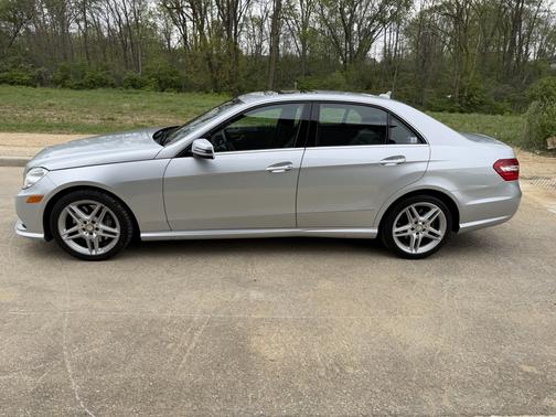 Silver 2011 Mercedes-Benz E-Class E 550 4MATIC