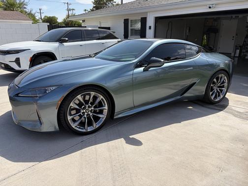 Gray 2019 Lexus LC 500 Base