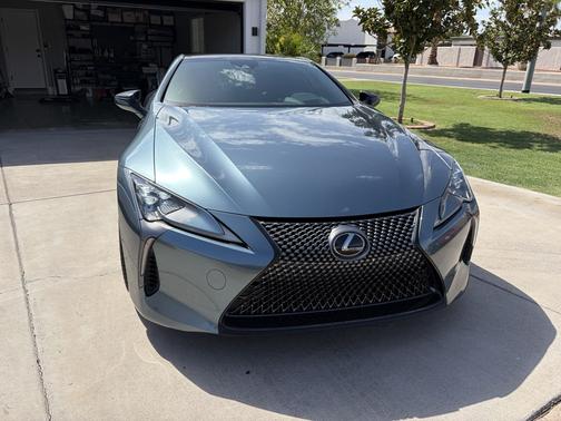 Gray 2019 Lexus LC 500 Base