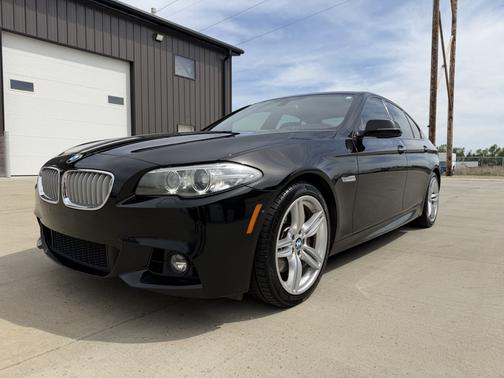 Black 2014 BMW 550 i xDrive
