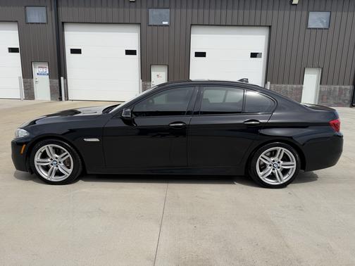 Black 2014 BMW 550 i xDrive