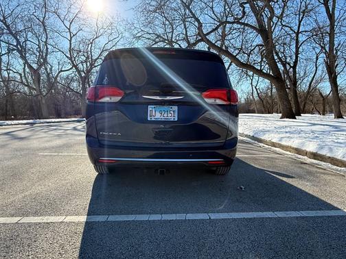 Blue 2017 Chrysler Pacifica Touring-L