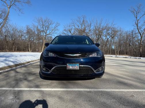 Blue 2017 Chrysler Pacifica Touring-L