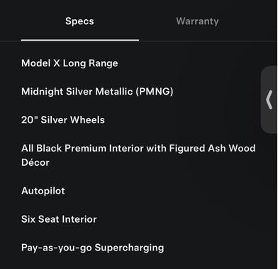 Gray 2019 Tesla Model X Long Range