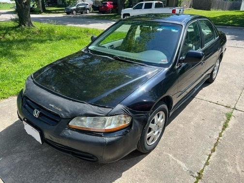 Black 2002 Honda Accord SE