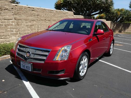 Red 2008 Cadillac CTS Base