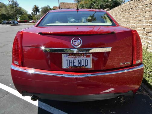 Red 2008 Cadillac CTS Base