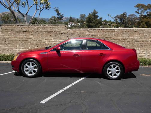 Red 2008 Cadillac CTS Base