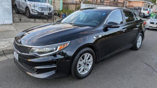 Black 2016 Kia Optima LX