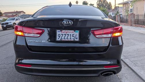 Black 2016 Kia Optima LX
