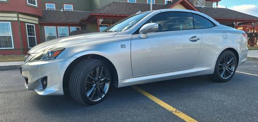 Silver 2014 Lexus IS 350C Base