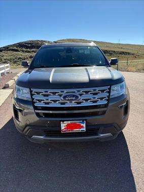 Gray 2019 Ford Explorer XLT