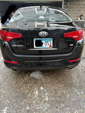 Black 2013 Kia Optima LX