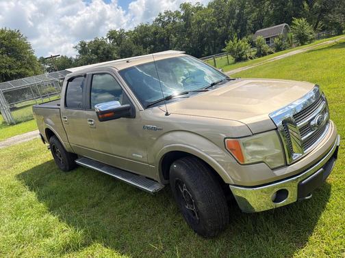 Beige 2011 Ford F-150 Lariat