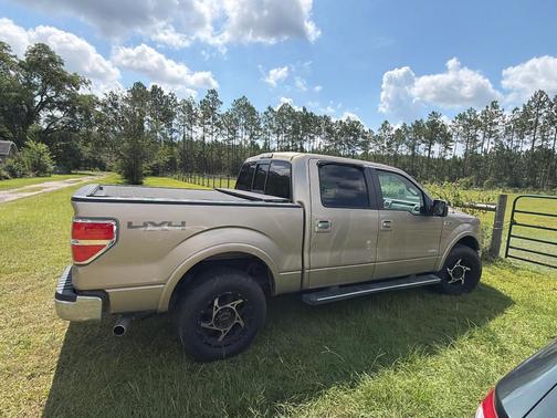 Beige 2011 Ford F-150 Lariat