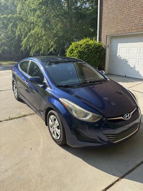 Blue 2016 Hyundai ELANTRA SE