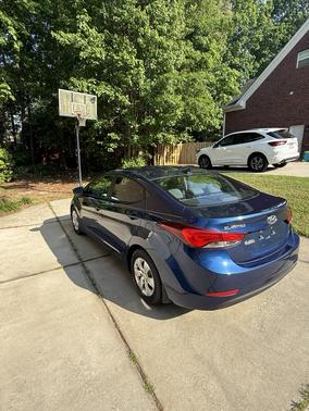Blue 2016 Hyundai ELANTRA SE