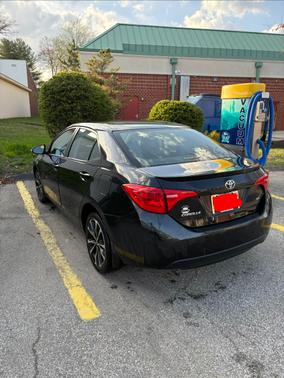 Black 2017 Toyota Corolla SE