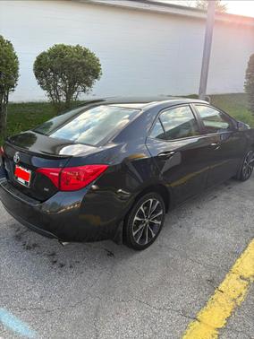 Black 2017 Toyota Corolla SE